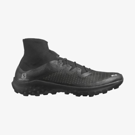 Salomon S/LAB CROSS Mens Trail Running Shoes Black UK WCXL